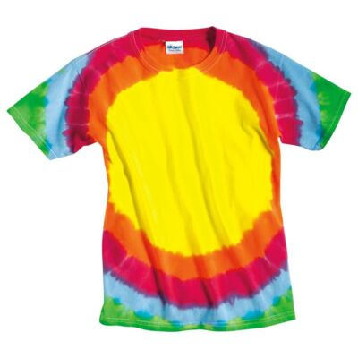 Youth Bullseye Tie-Dyed T-Shirt Thumbnail