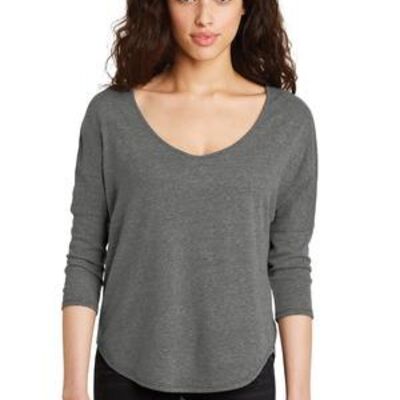 Alternative Women's The Curveball Vintage 50/50 Tee Thumbnail