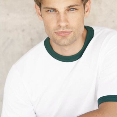 Unisex 50/50 Ringer T-Shirt Thumbnail