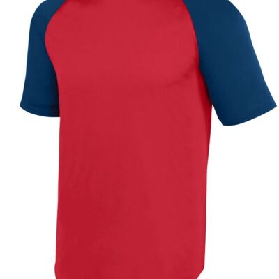 Youth Wicking Short Sleeve Baseball Jersey Thumbnail
