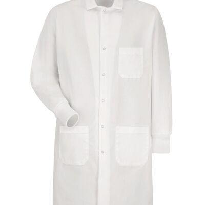 Unisex Poplin Specialized Cuffed Lab Coat Thumbnail