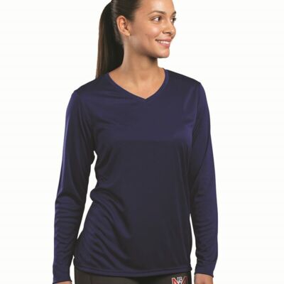 Women's Momentum Long Sleeve V-Neck T-Shirt Thumbnail