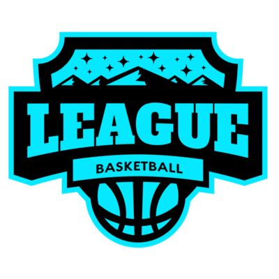 League Basketball logo template Thumbnail