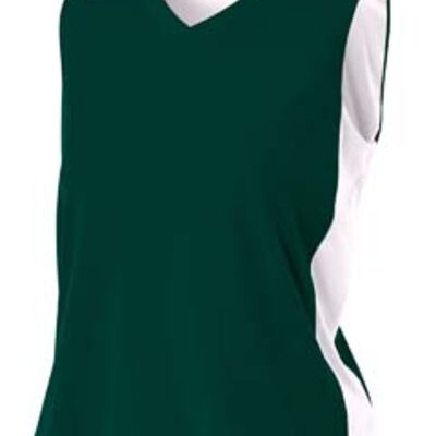 ICD Basketball Uniform - Ladies' Reversible Moisture Management Muscle Shirt Thumbnail