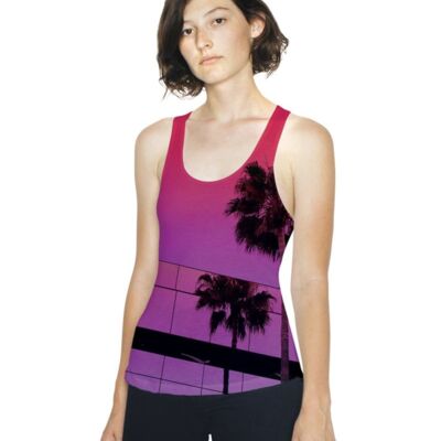 Narwhal ladies Sublimation Racerback Tank Thumbnail