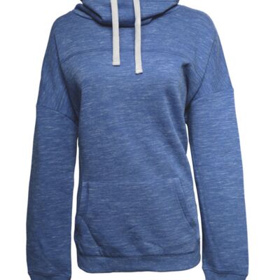 Sharks Ladies' Melange Fleece Cowl Neck Sweatshirt Thumbnail