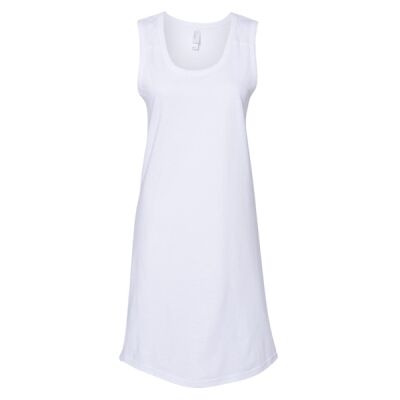 Women's Fine Jersey Racerback Tank Dress Thumbnail