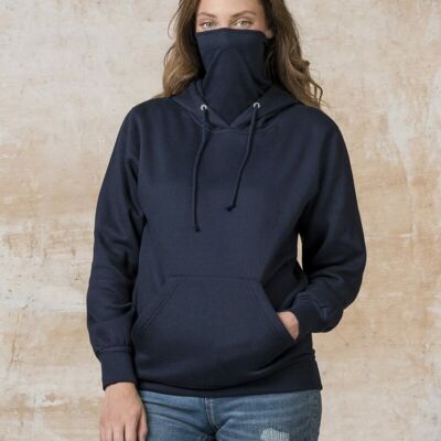 SEW N STITCHES - MV SPORT See Ya Gaiter™ Mask Hooded Sweatshirt Thumbnail